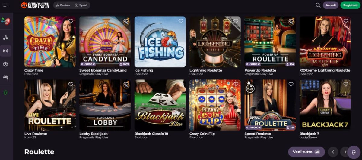 Rocky Spin Casino image 2